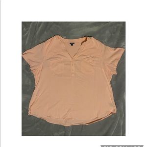 Torrid peach color top size 3X